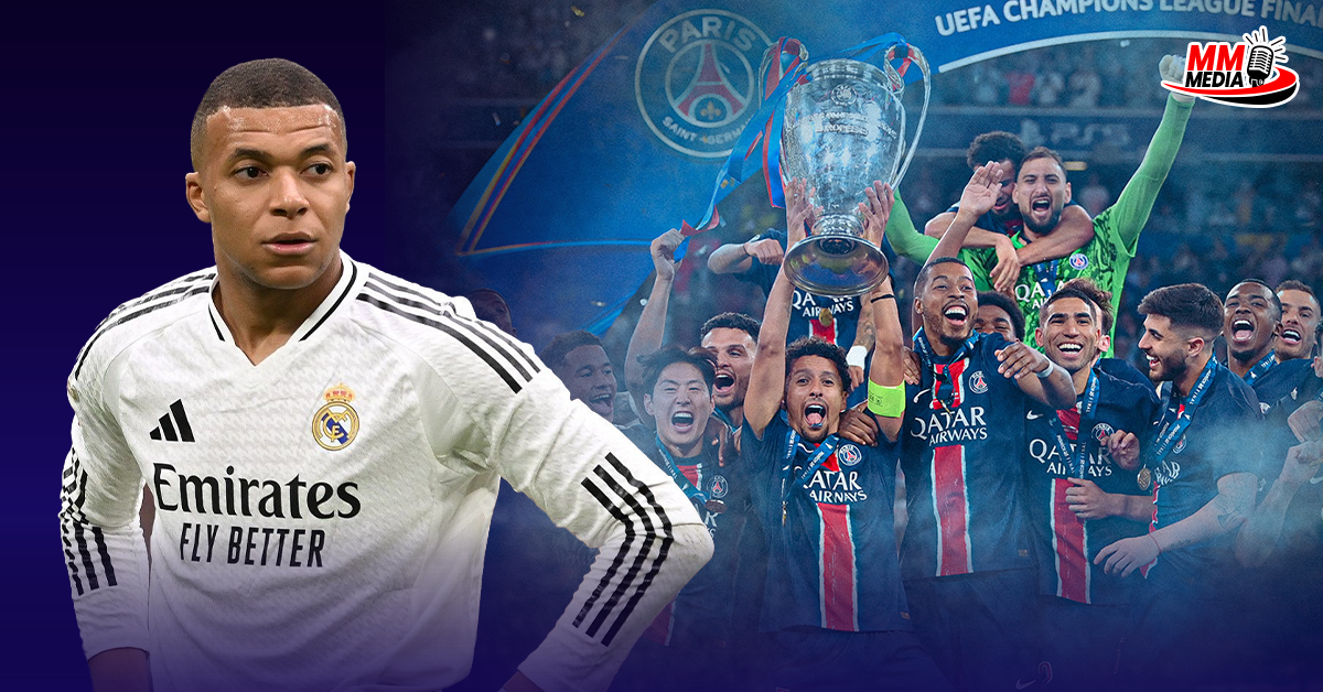 The topic I will talk about today is whether Mbappe is lucky to win the Champions League.